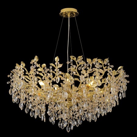 Подвесная люстра Crystal Lux Eden SP10 Gold