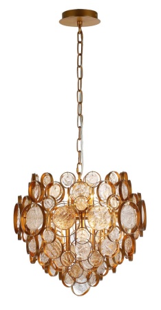 Подвесной светильник Crystal Lux Deseo SP6 D460 Gold