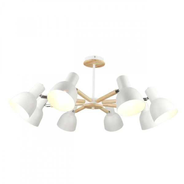 Потолочная люстра IMEX MD.4748-8-S WH+CH