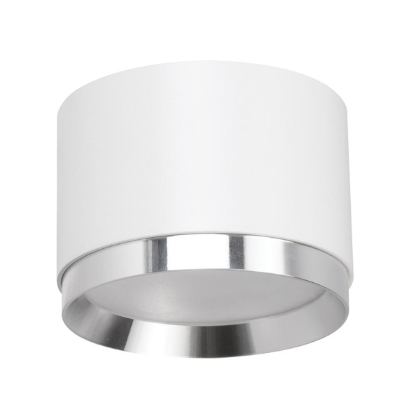 Светильник потолочный Feron Barrel DUET HL459  12W, 230V,GX53, белый + хром IP20 Светильник потолочный Feron Barrel DUET HL459  12W, 230V,GX53, белый + хром IP20