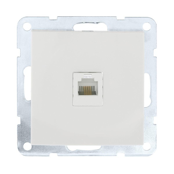 Розетка компьютерная RJ-45 LK Studio LK60 кат.5е белый 866104-1 Розетка компьютерная RJ-45 LK Studio LK60 кат.5е белый 866104-1