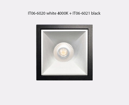 Встраиваемый светодиодный светильник Italline IT06-6020 white 4000K