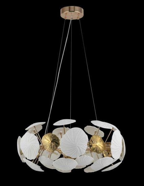 Люстра подвесная Alfa Light F2924-10 Φ690*1200 E14*8 GD