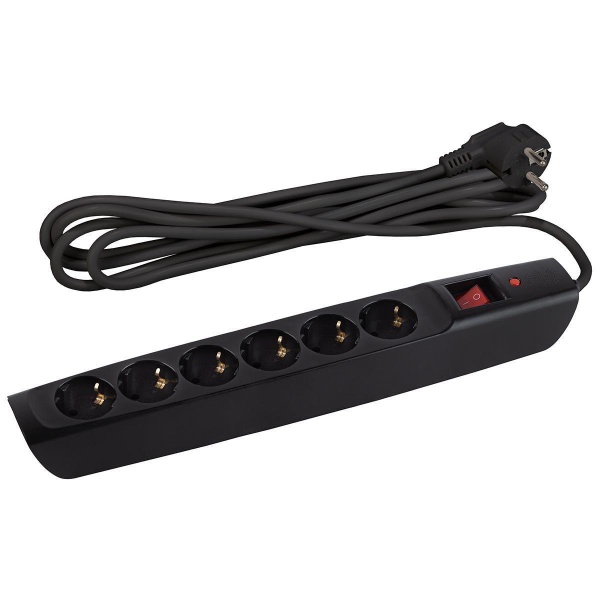 Сетевой фильтр ЭРА 6гн 2м с/з SFX-6es-2m-B Б0044024 Сетевой фильтр ЭРА 6гн 2м с/з SFX-6es-2m-B Б0044024