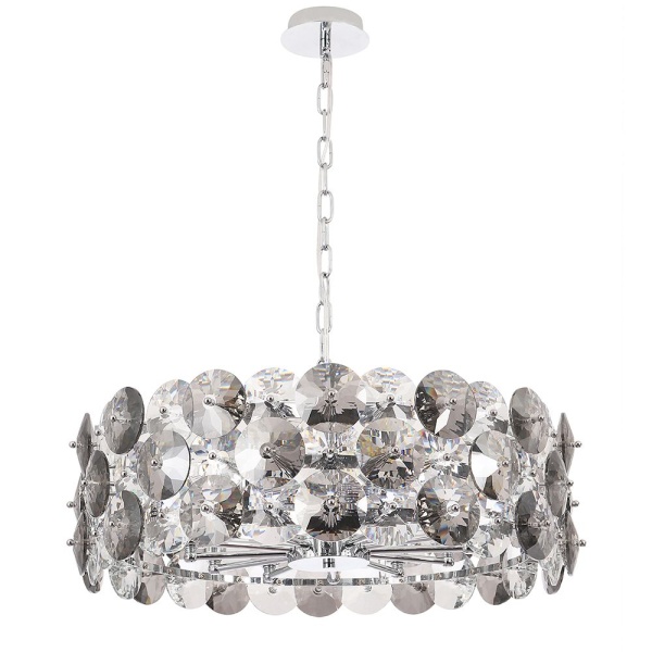 Подвесная люстра Crystal Lux Crystal SP12 Chrome SP12 Chrome