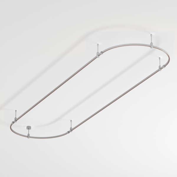 Основание ART-APRIORI-OVAL-ROD-200-3000x1000 (TN) Arlight 050196