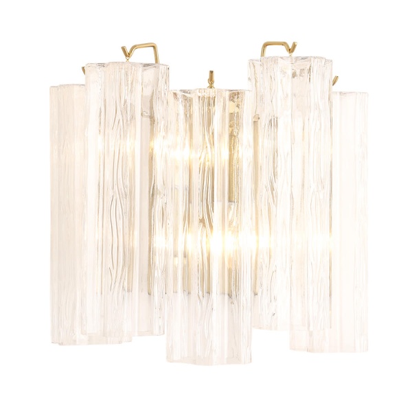 Настенный светильник Crystal Lux Rose AP2 Brass