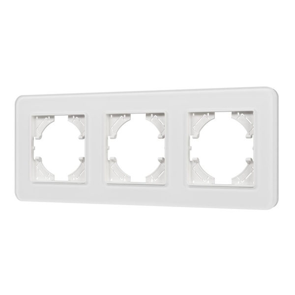 Рамка стеклянная FRM-OMALI-GS-3-WH Arlight 049696