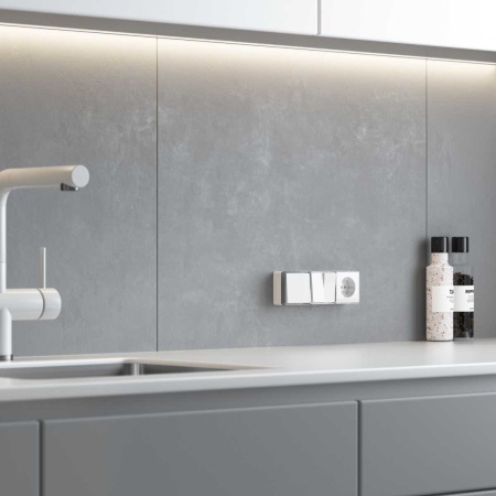 Выключатель одноклавишный Werkel Gallant белый W5010001 4690389163692