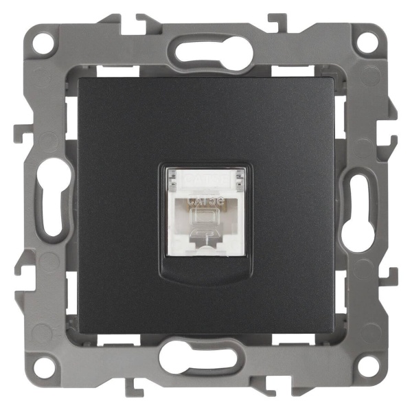 Розетка информационная RJ45 ЭРА 12 12-3107-05 Б0014727 Розетка информационная RJ45 ЭРА 12 12-3107-05 Б0014727