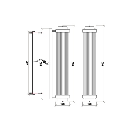 Бра Vele Luce Clarinetto VL3314W42