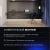 Выключатель встраиваемый Voltum S70 двухклавишный 10А, (графит) VLS020107