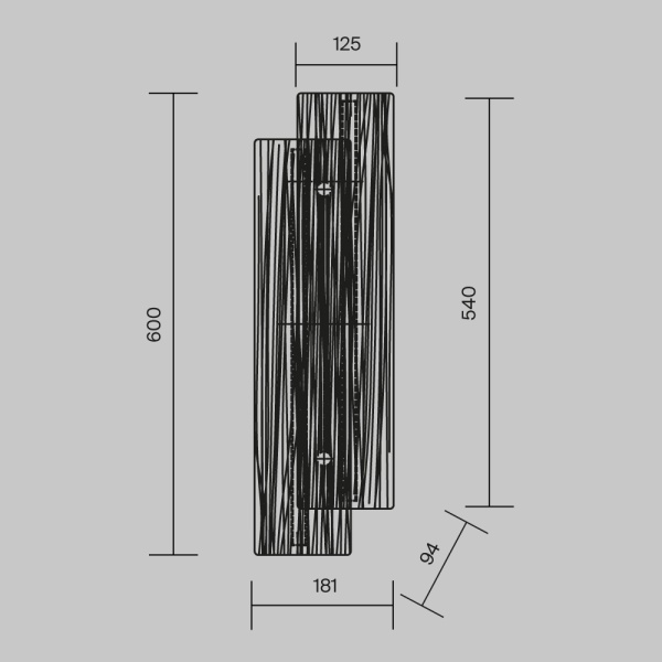 Бра Maytoni MOD439WL-L10BSK