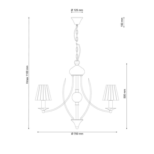 Подвесная люстра Lucia Tucci Milano 115.6 Подвесная люстра Lucia Tucci Milano 115.6