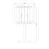 Настольная лампа Bogates Castellie 01106/3