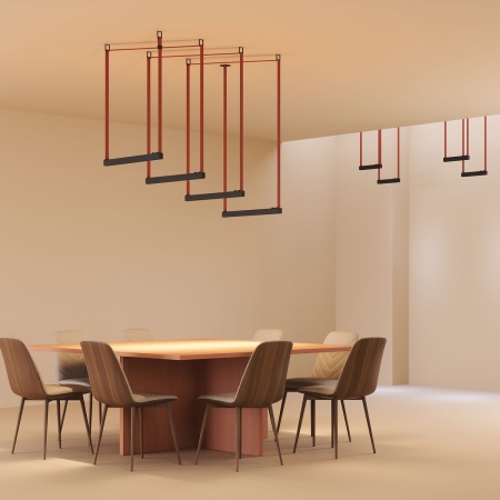 Трековый светильник Denkirs Belty Grill DK5670-BK