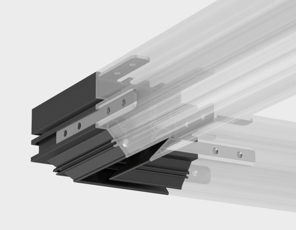 Коннектор угловой Ambrella Light TRACK SYSTEM GL1981