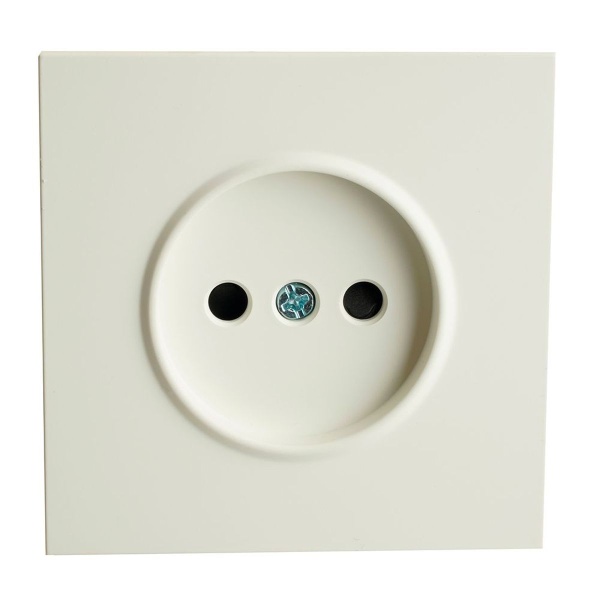 Розетка 2P Stekker Эмили со шторками белый фарфор RST16-5109-01 49876