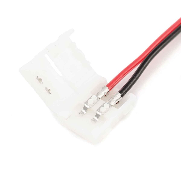 Коннектор для одноцветной светодиодной ленты 3528/2835 Apeyron 12/24V (2 шт.) 09-10 Коннектор для одноцветной светодиодной ленты 3528/2835 Apeyron 12/24V (2 шт.) 09-10