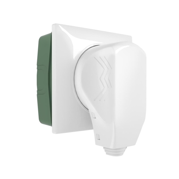 Розетка с вилкой для электроплиты Werkel 250V 32A белый W1189201 4690389170805