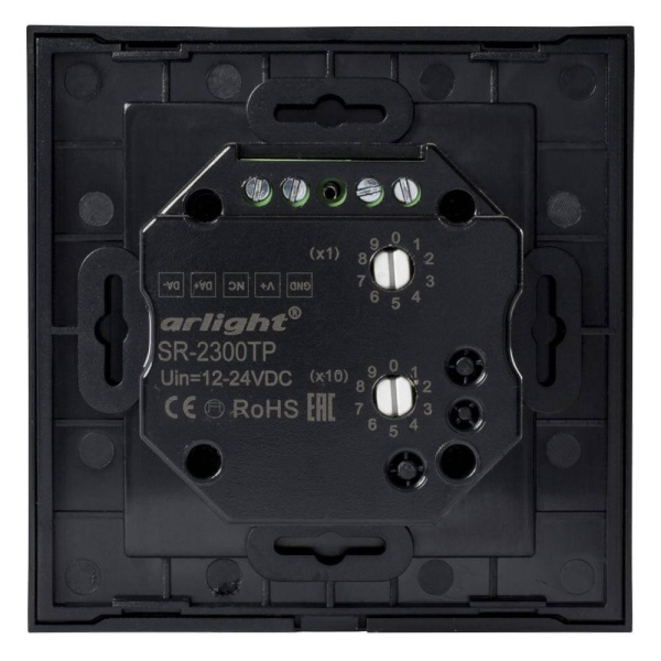 Панель управления Arlight SR-2300TP-IN Black 020239 Панель управления Arlight SR-2300TP-IN Black 020239
