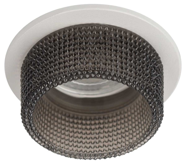 Светильник встраиваемый декоративный ЭРА DK109 WH/GR под лампу MR16 GU5.3 белый/серый Б0058414