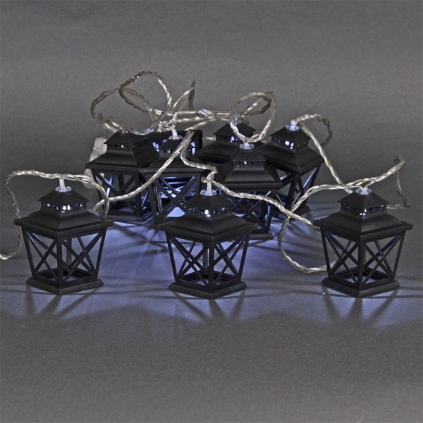 Cветодиодная гирлянда Sneha Фонарик 230V белый статичный A-506