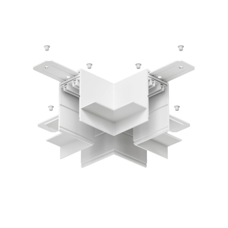 Коннектор X-образный Denkirs Smart Hide TR2114-WH