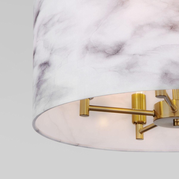 Подвесная люстра Eurosvet Brume 60174/5 латунь a069024