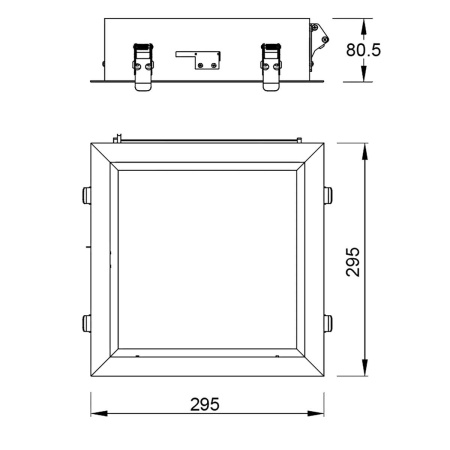 Встраивамое светодиодное окно Mantra BLUE SKY 9093