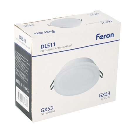 Встраиваемый светильник Feron DL511 51946