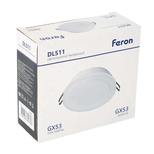 Встраиваемый светильник Feron DL511 51946