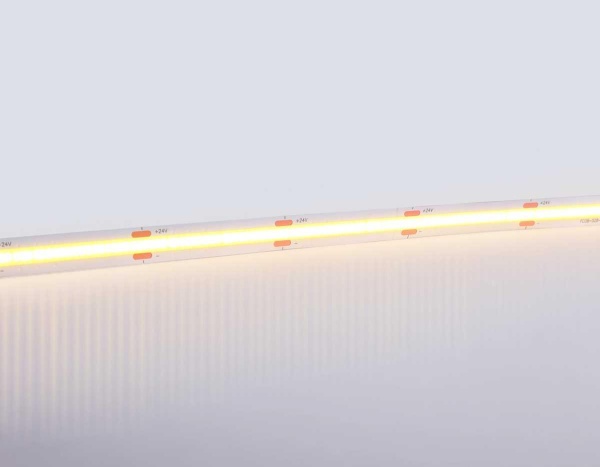 Светодиодная лента Ambrella Light GS4751 COB 528Led/14W m/ 24V IP20 3000K/ 5m*10mm*2mm (2 конт.) GS4751