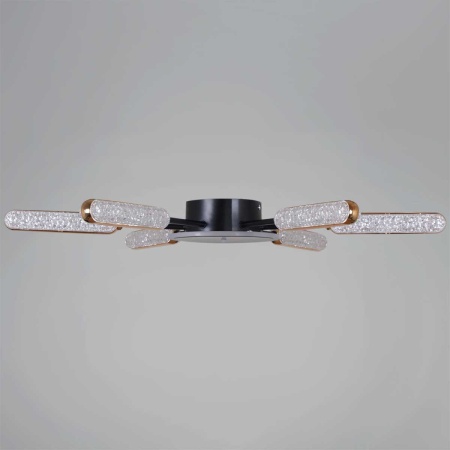 Потолочная люстра Reluce 08290-0.3-06 BK+GD