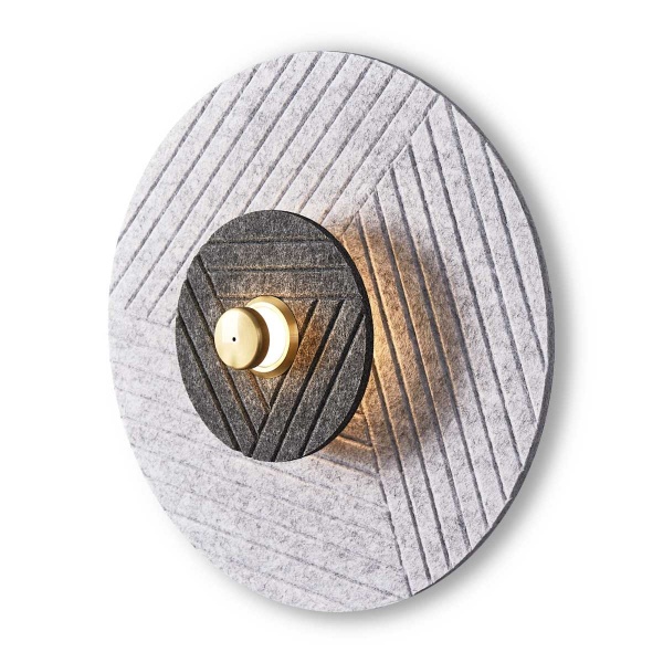 Настенный светодиодный светильник Freya Modern Acoustic FR5494WL-L4GR