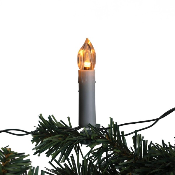 Светодиодная гирлянда ЭРА нить Свечи 220V динамичный теплый белый свет ЕGNIG - CAN Б0055996