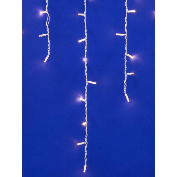 Уличная светодиодная гирлянда Uniel бахрома 220V теплый белый ULD-B3010-200/SWK Warm White IP67 UL-00003679