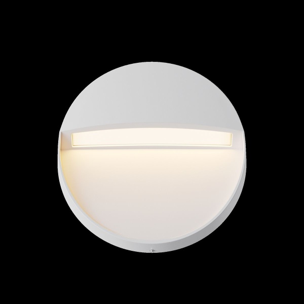 Уличный настенный светодиодный светильник Maytoni Mane O046SL-L3W3K