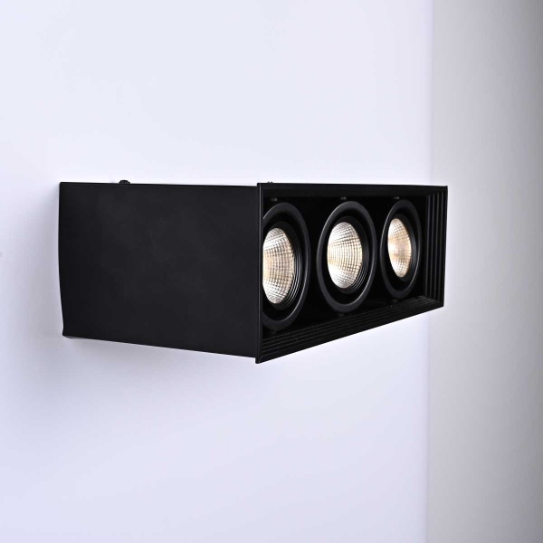 Встраиваемый светодиодный светильник Imperium Loft Lumo L3 Black 4000 321915-23