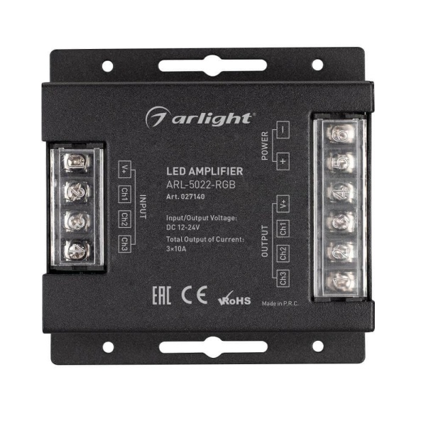Усилитель Arlight ARL-5022-RGB 027140 Усилитель Arlight ARL-5022-RGB 027140
