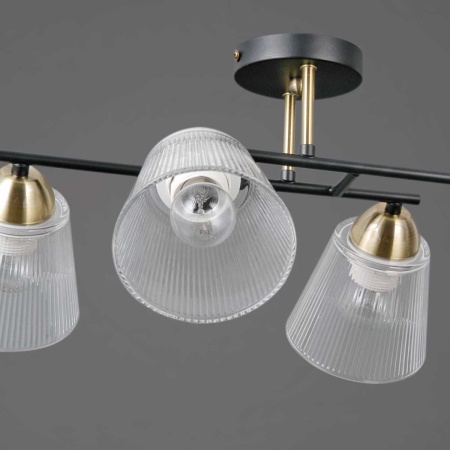 Люстра Illumico IL0845-4CSQ-25BKAB ELITE