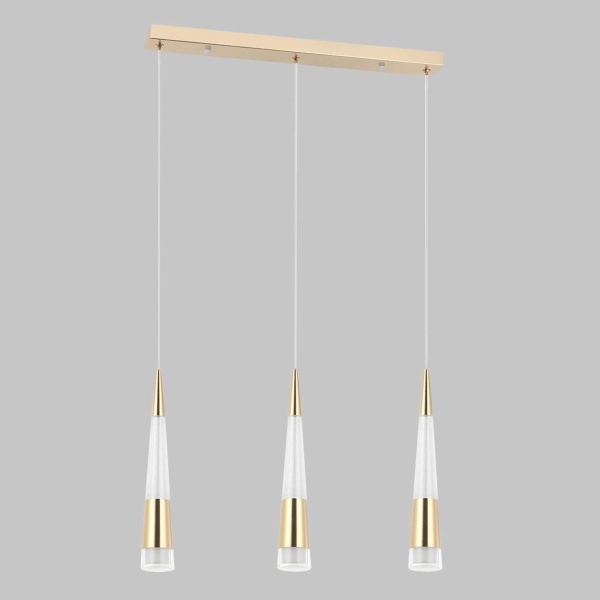 Подвесной светодиодный светильник IMEX CR.23461-3-P GD