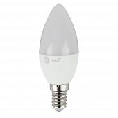 Лампа светодиодная ЭРА E14 9W 2700K матовая LED B35-9W-827-E14