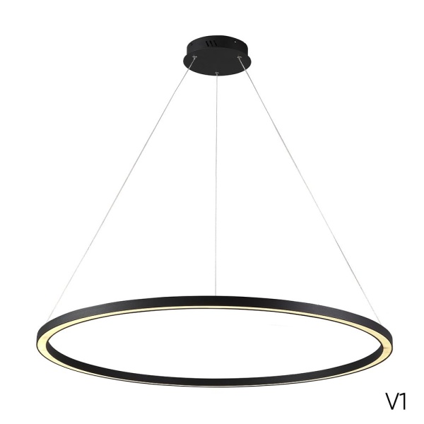 Подвесной светодиодный светильник Crystal Lux Fortuna SP88W Led Black
