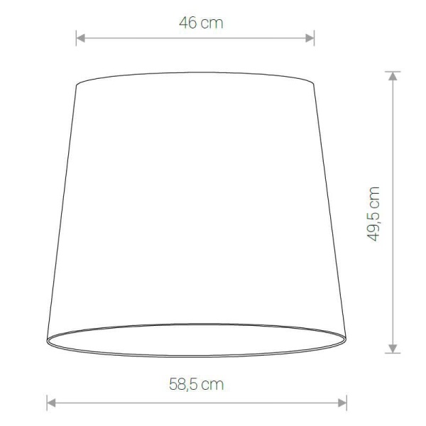 Абажур Nowodvorski Cameleon Cone L 8410 Абажур Nowodvorski Cameleon Cone L 8410