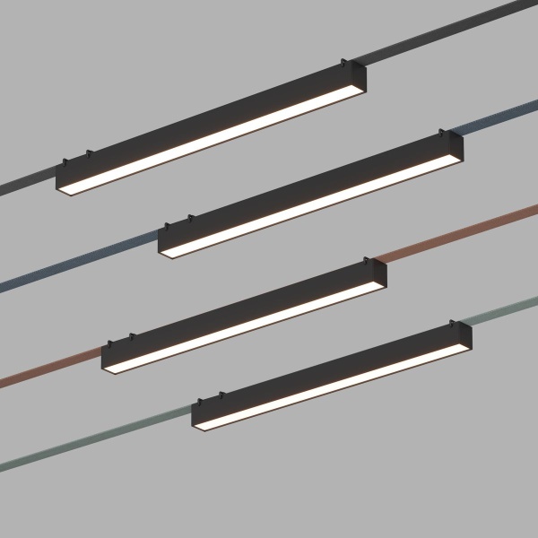Трековый светильник Denkirs Belty Linear DK5576-BK