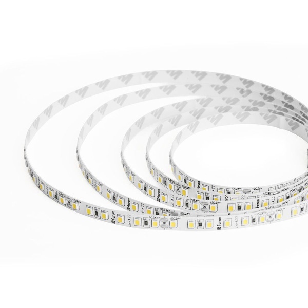Светодиодная лента Feron 11W/m 120LED/m 2835SMD 3000К 30M LS501 53086