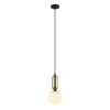 Подвесной светильник Lumien Hall Эрмин LH4112/1PS-BK-BR