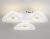 Потолочная светодиодная люстра Ambrella light Acrylica Original FA4018