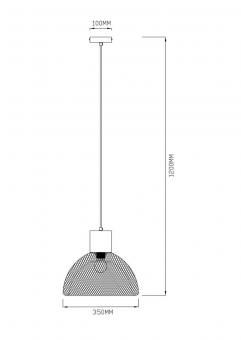 Подвесной светильник Arte Lamp Castello A7046SP-1PB